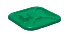 VKM víko malé 38x32 plast - zelený